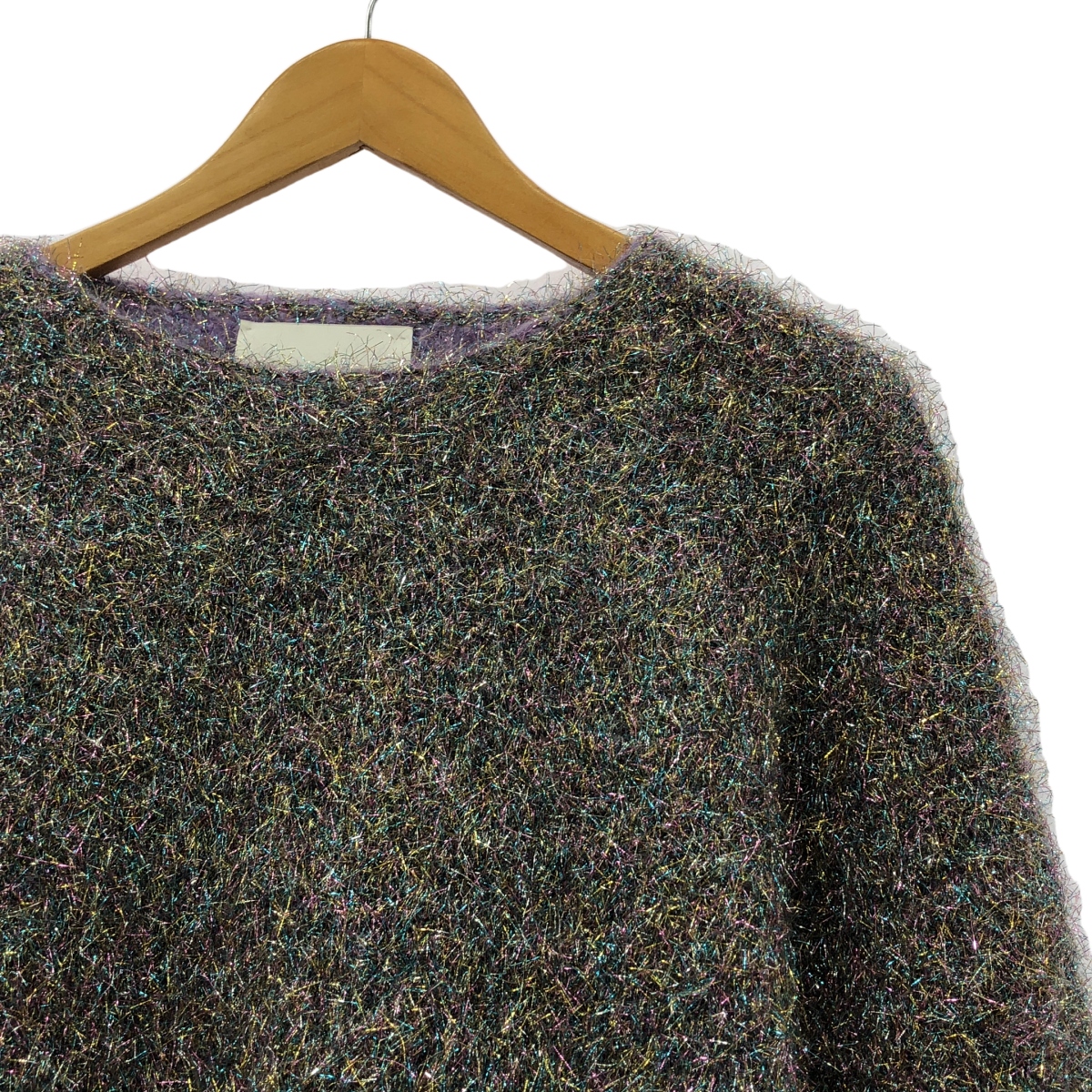 JIL SANDER / ジルサンダー ラメ シャギー ニット