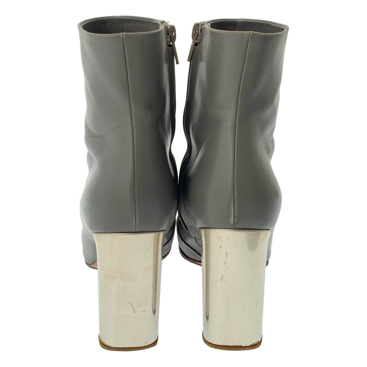 CELINE / セリーヌ フィービー期 レザー アンクルヒールブーツ