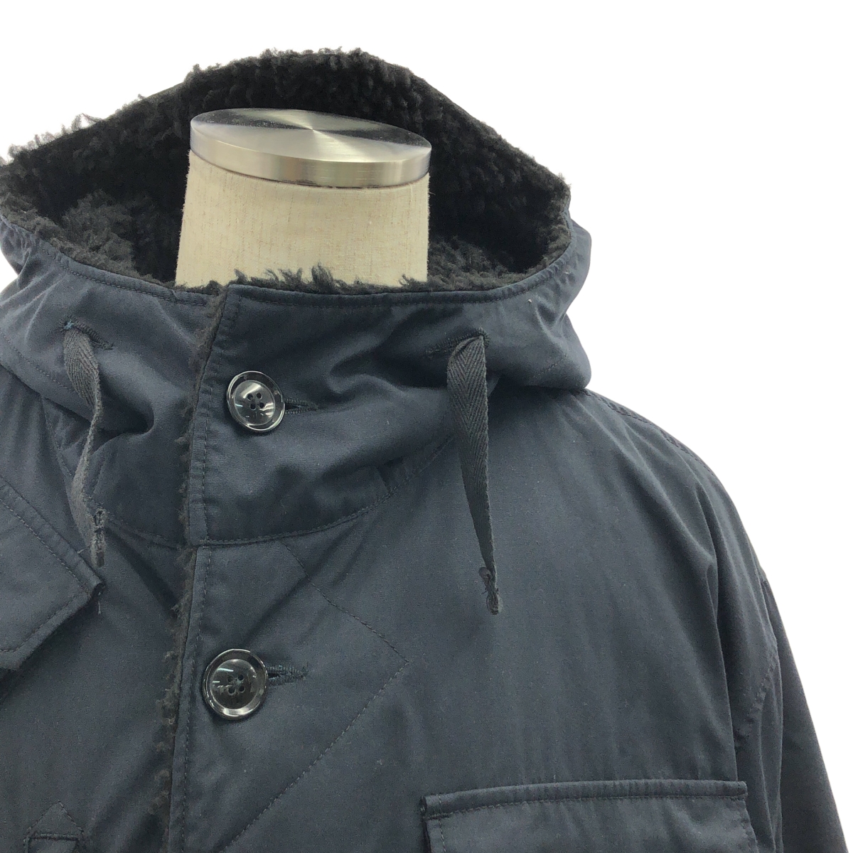 Engineered Garments / エンジニアドガーメンツ Field Parka / フィールド オーバー コート フーディ / ボア総裏地