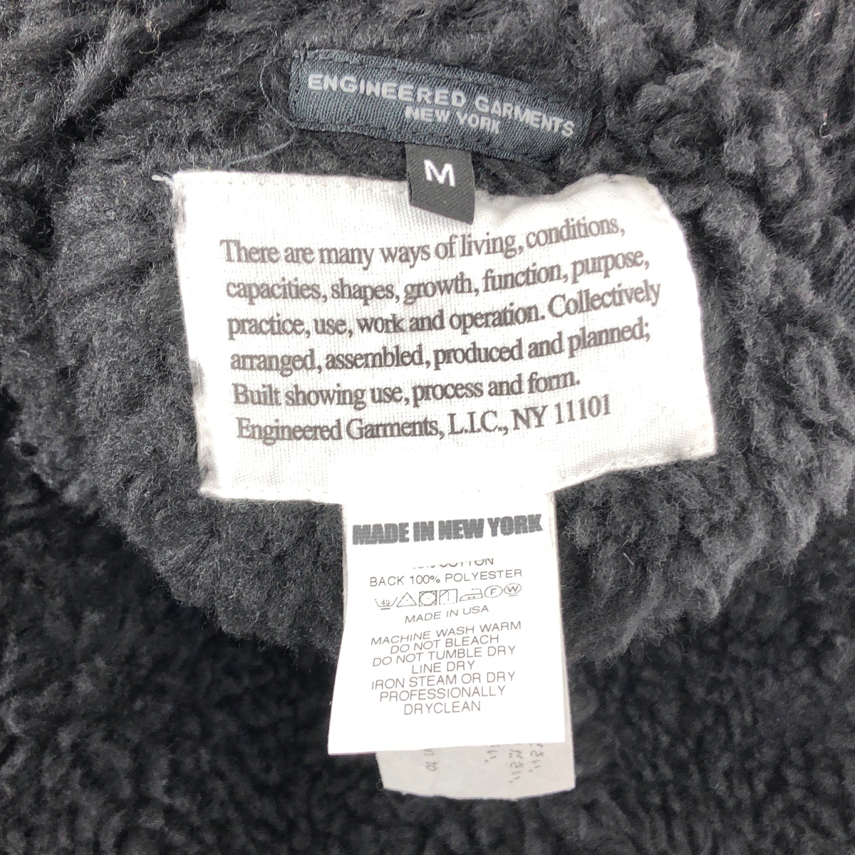 Engineered Garments / エンジニアドガーメンツ Field Parka / フィールド オーバー コート フーディ / ボア総裏地