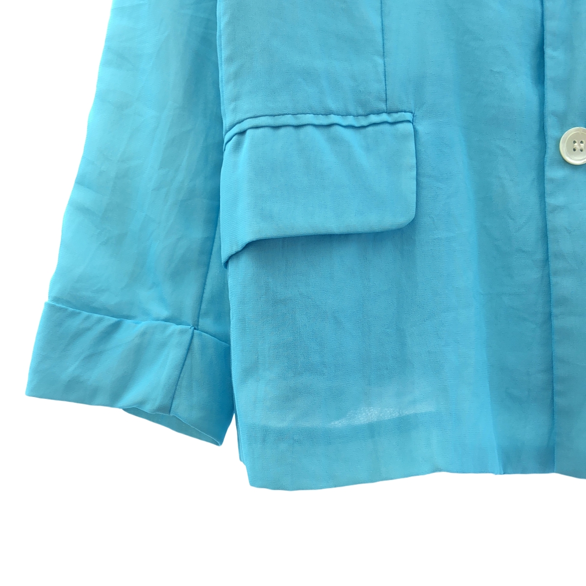 tricot COMME des GARCONS / トリココムデギャルソン ポリエステル シフォン 3B テーラードジャケット