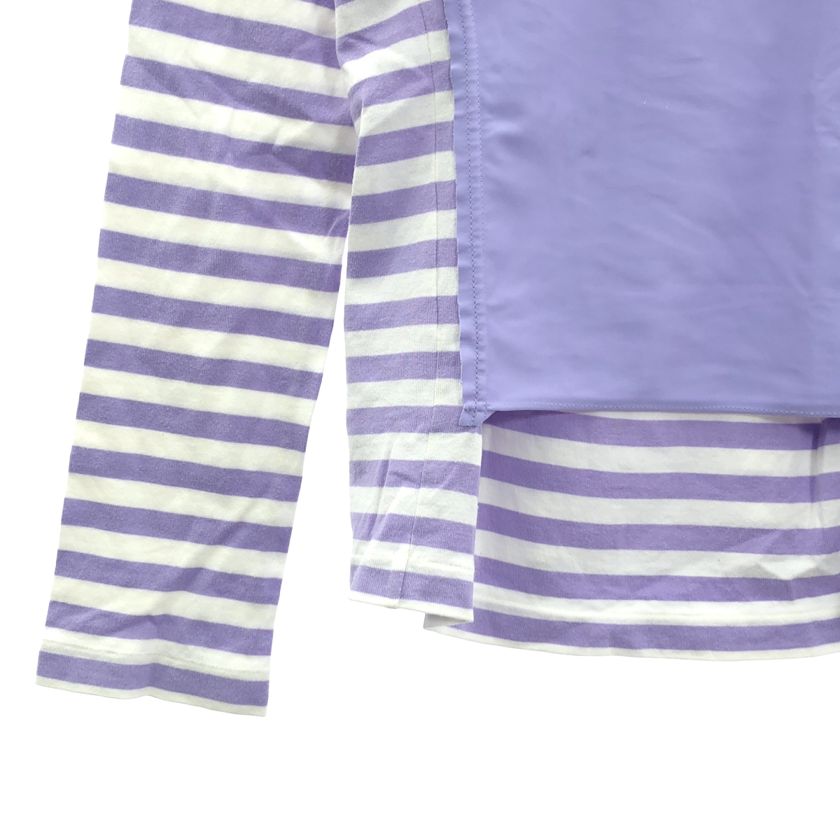 COMME des GARCONS / コムデギャルソン ストレッチナイロン ドッキング ボーダー カットソー