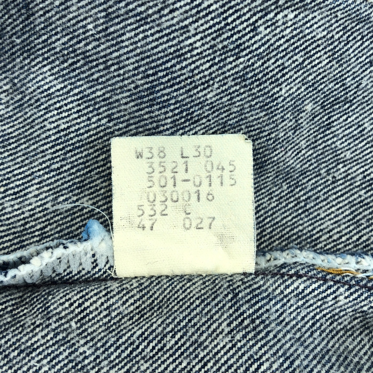 Levi's / リーバイス 1980s ヴィンテージ 501-0115 USA製 デニムパンツ 刻印532