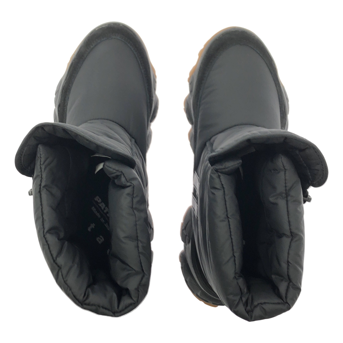 tao COMME des GARCONS / タオコムデギャルソン × PATRICK 撥水ナイロン タフタ キルティング ブーツ