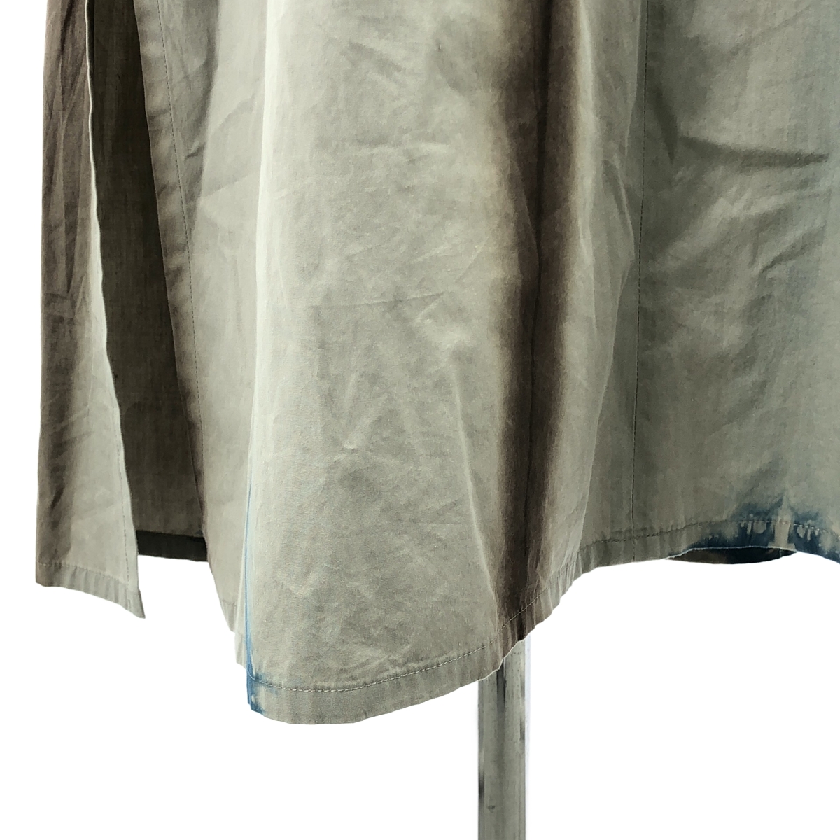 seya. / セヤ DRESS HAND DYED コットン シルク シャツワンピース