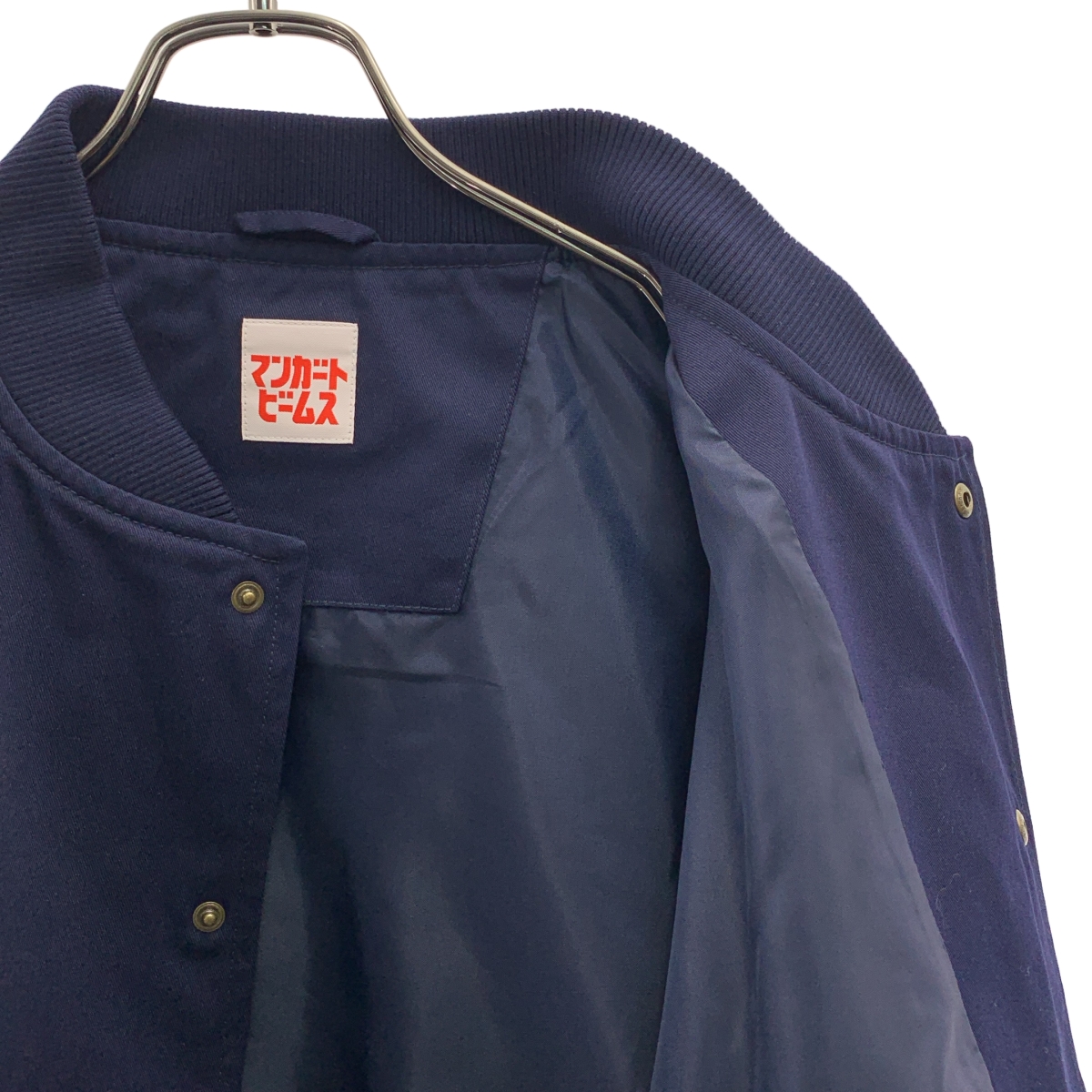 BEAMS / ビームス MANGART BEAMS × ダンダダン エンブロイダリー ゆるマップ スタジャン ジャケット