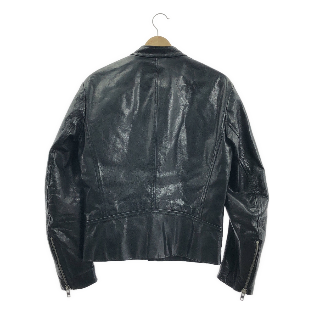 Martin Margiela / マルタンマルジェラ 5ZIP LEATHER RIDERS JACKET 八の字 レザー ライダースジャケット