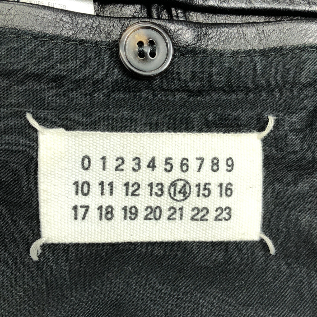 Martin Margiela / マルタンマルジェラ 5ZIP LEATHER RIDERS JACKET 八の字 レザー ライダースジャケット