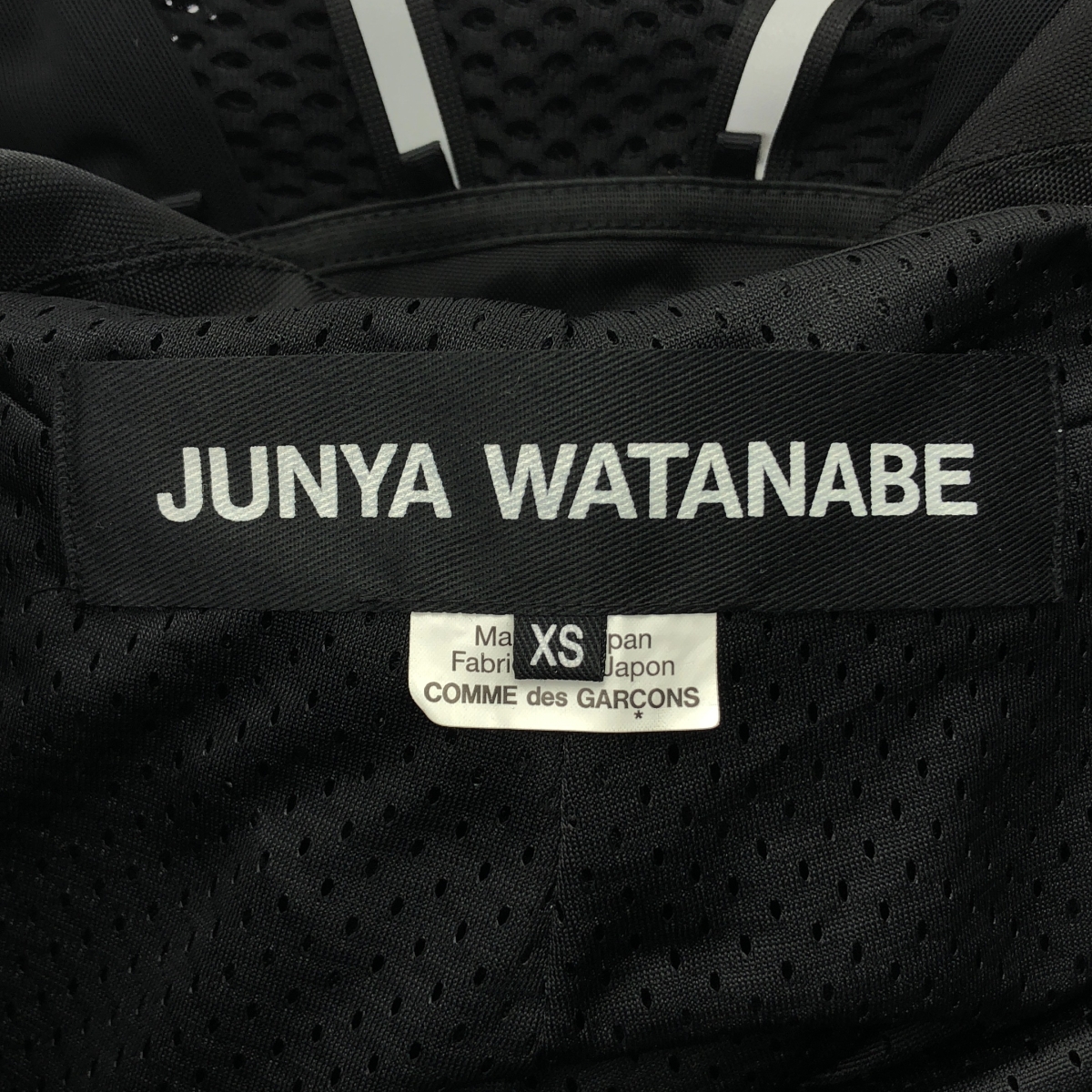 JUNYA WATANABE COMME des GARCONS / ジュンヤワタナベ ナイロン メッシュ パネル オーバーシルエット ジャケット