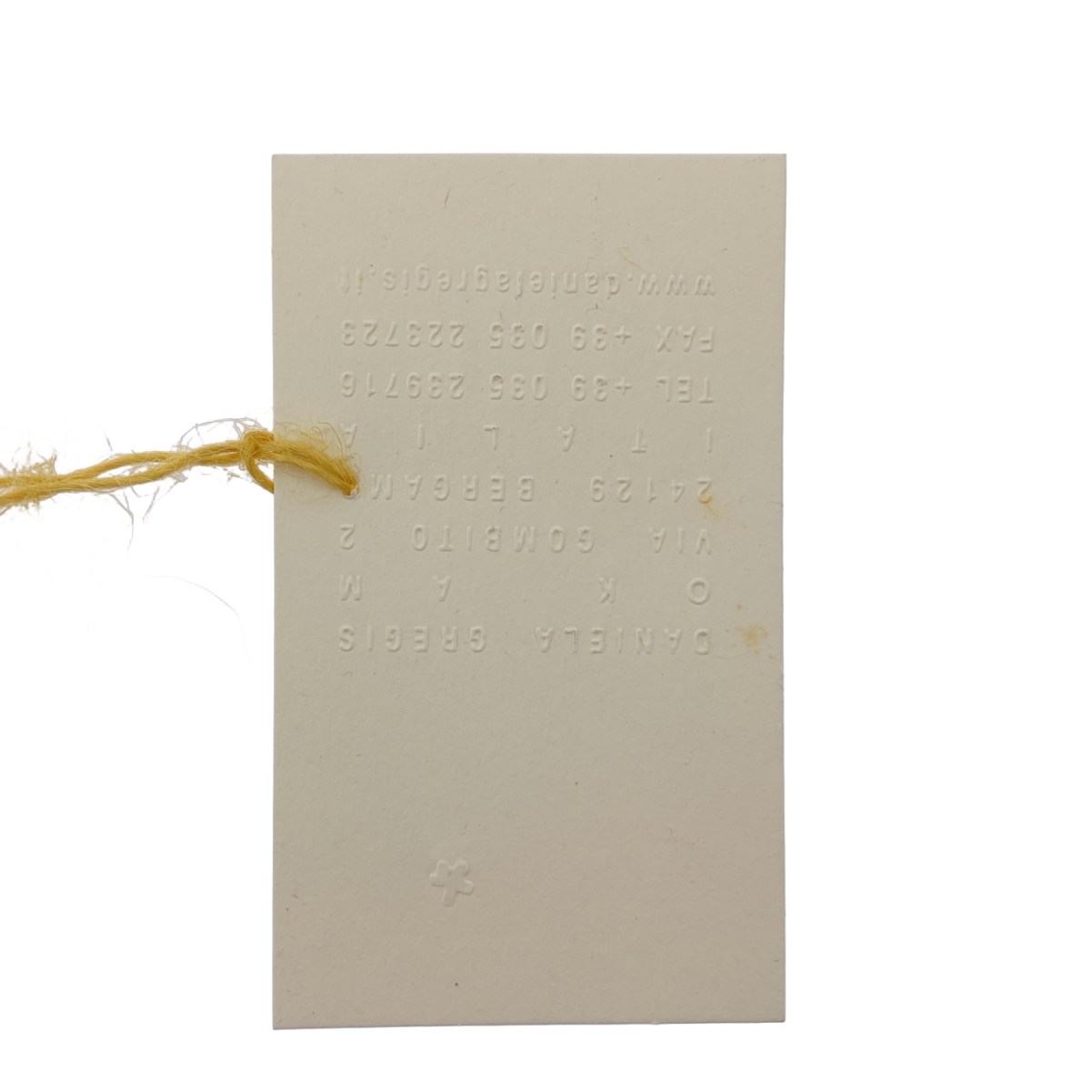 DANIELA GREGIS / ダニエラグレジス 編み込み ブレスレット