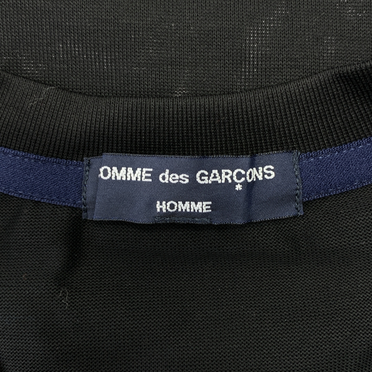 COMME des GARCONS HOMME / コムデギャルソンオム コットン ストライプ  ドッキング Tシャツ