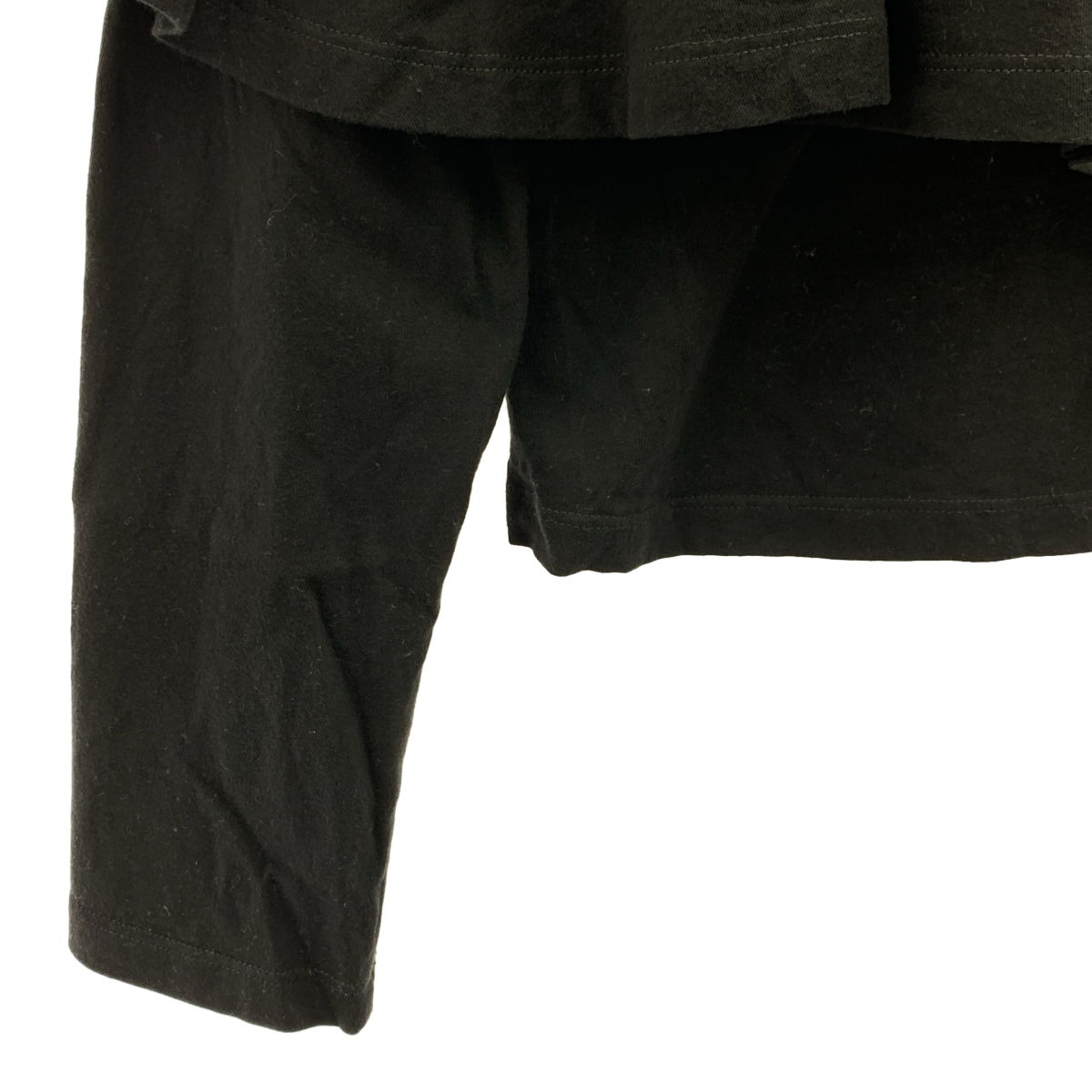 MM6 Maison Margiela / エムエムシックスメゾンマルジェラ コットン レイヤード ロングスリーブ カットソー