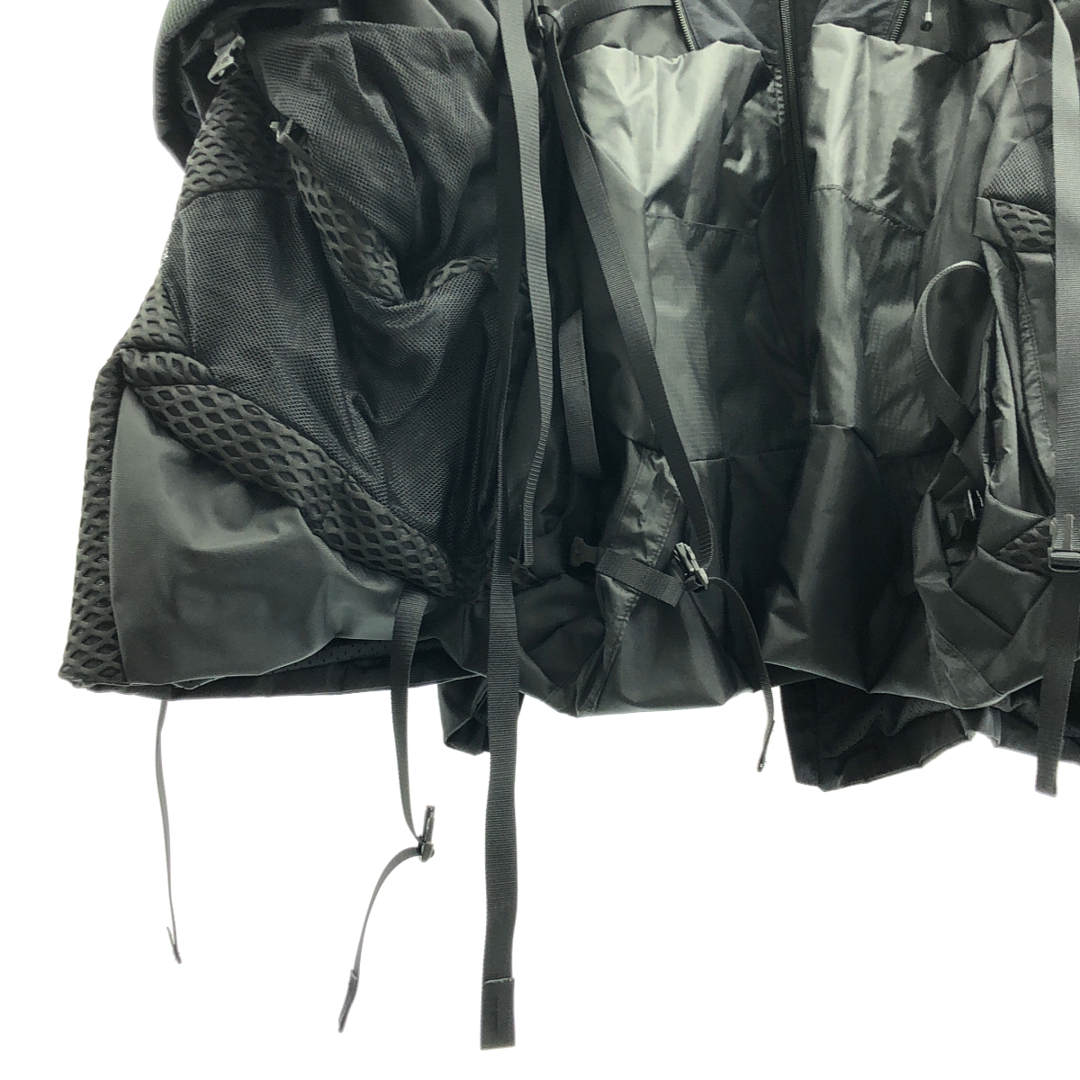 JUNYA WATANABE / ジュンヤワタナベ ナイロン メッシュ パネルパーカーコート ジャケット