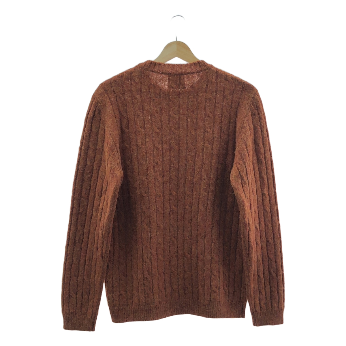 None / bellwood / ベルウッド クルーネック ケーブル ニット セーター