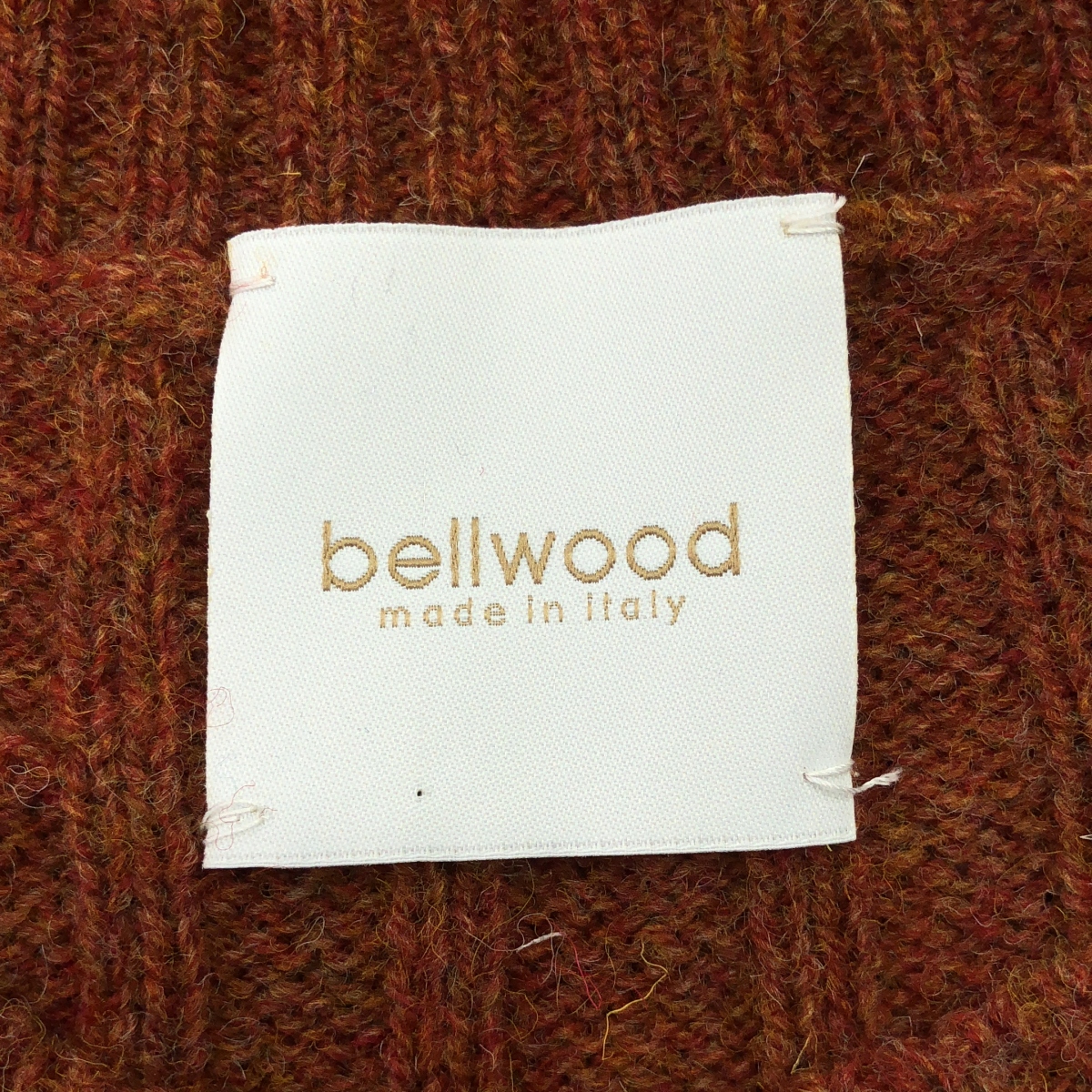 None / bellwood / ベルウッド クルーネック ケーブル ニット セーター