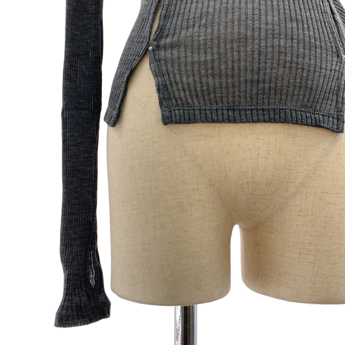 JOHN LAWRENCE SULLIVAN / ジョンローレンスサリバン WOOL RIB HI-NECK TOP / ハイネック リブ フック ニット プルオーバー