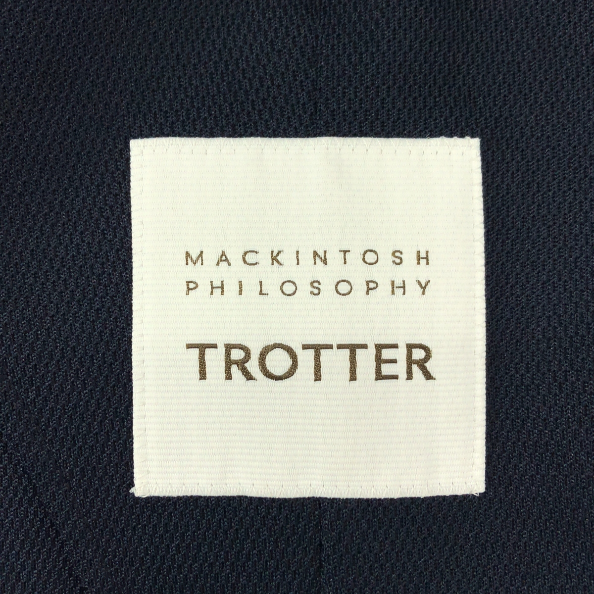MACKINTOSH PHILOSOPHY / マッキントッシュフィロソフィー TROTTER トロッター テーラードジャケット