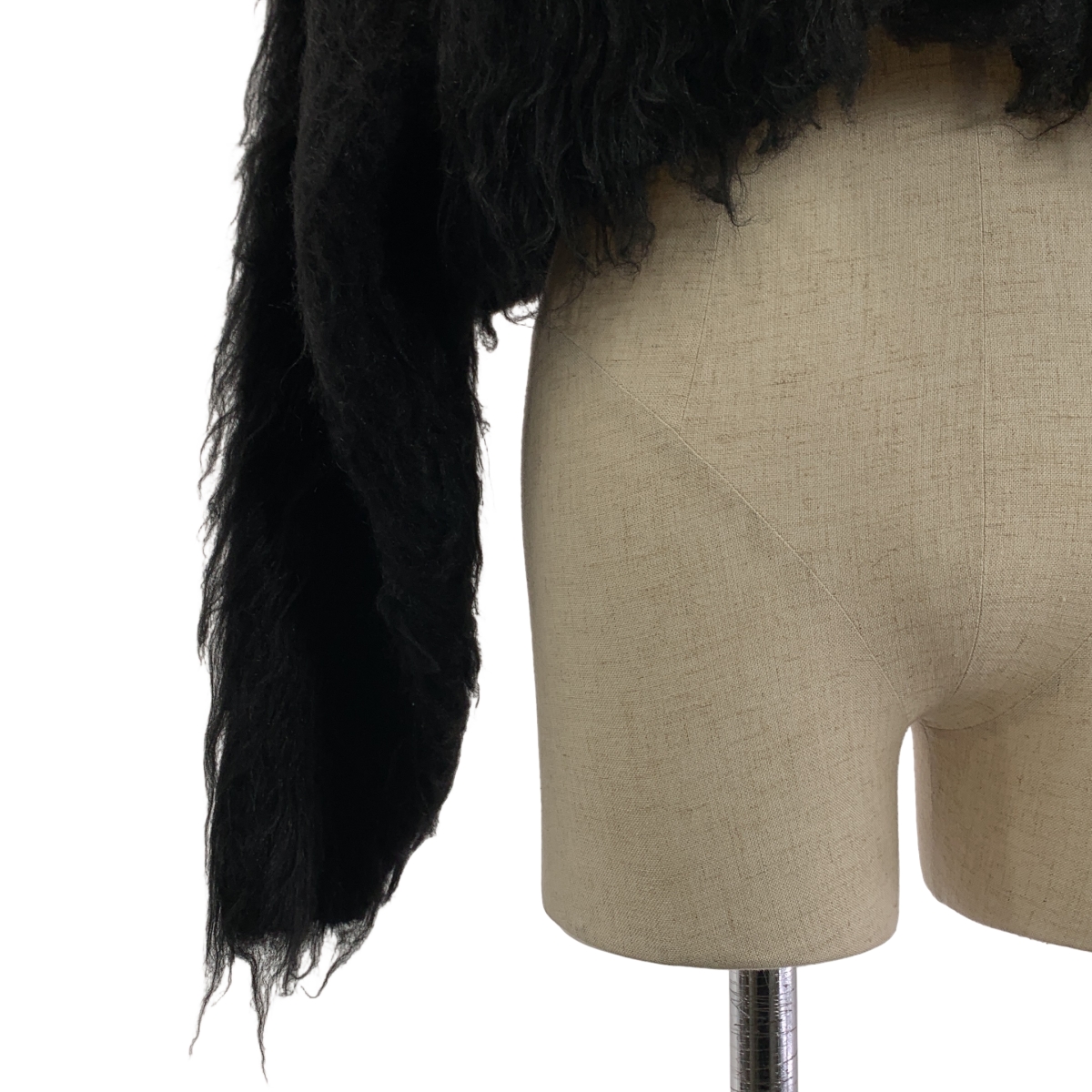 その他 ミニマル シャギー カーディガン