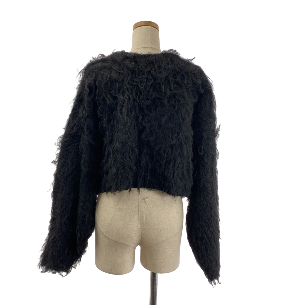 その他 ミニマル シャギー カーディガン