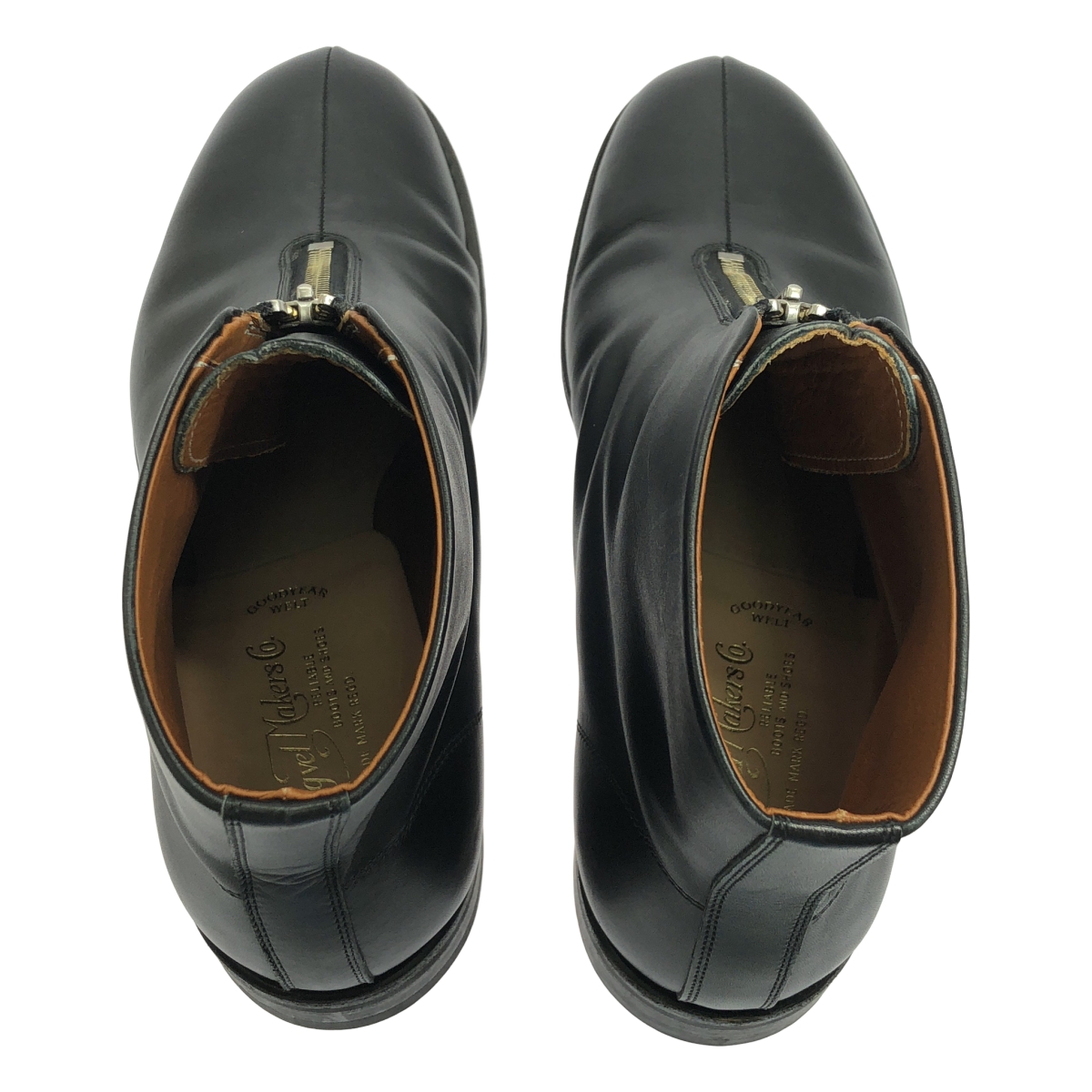 PHIGVEL / フィグベル Aviator Zip Boots アビエーター センタージップ レザー ブーツ