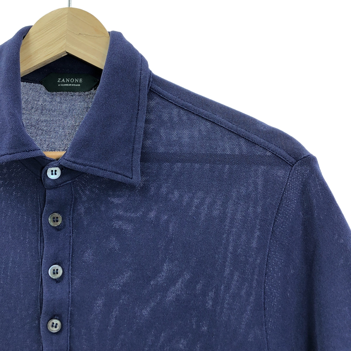 ZANONE / ザノーネ コットン ポロシャツ