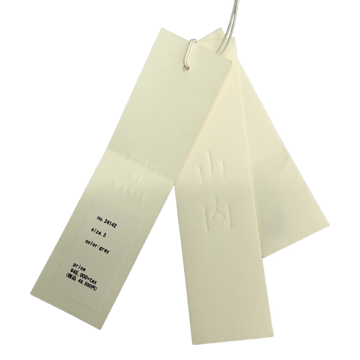 山内 / ヤマウチ ウール×リネン ⾼密度クロスシャツ