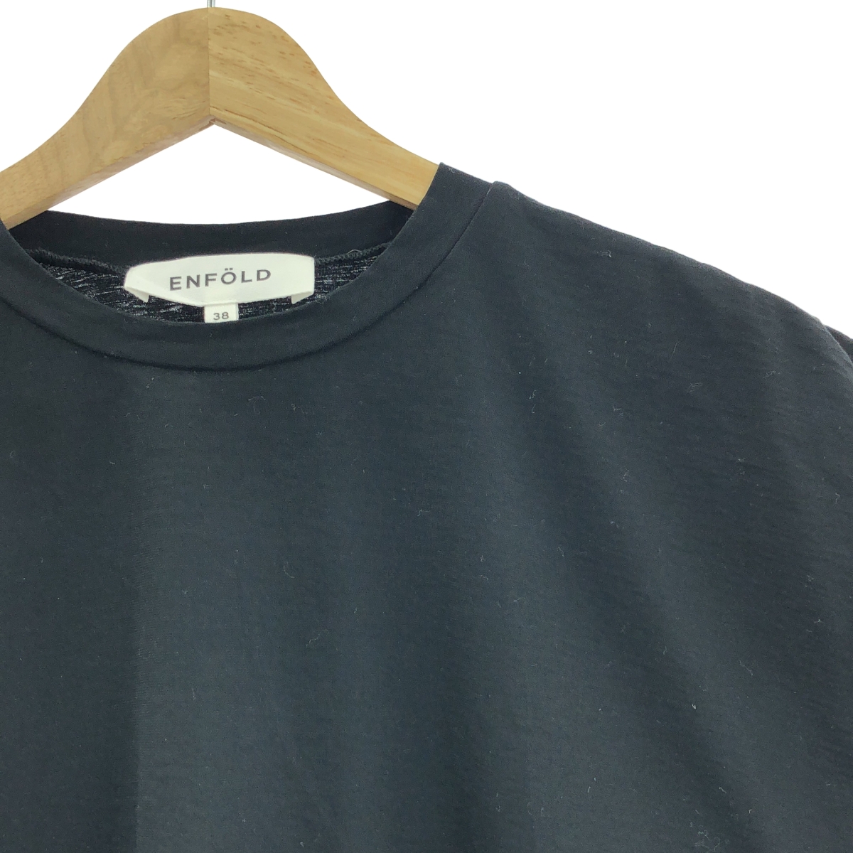 ENFOLD / エンフォルド ハイツイスト 天竺 トライアングル Tシャツ