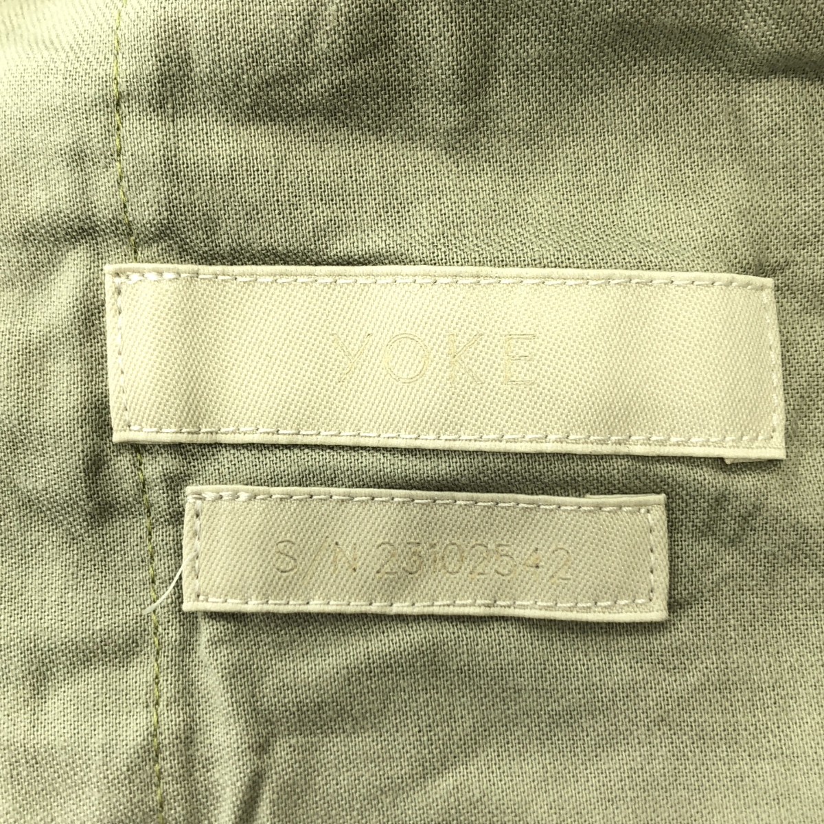 YOKE / ヨーク ドローストリング イージー パンツ