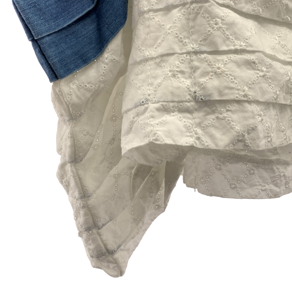 tricot COMME des GARCONS / トリココムデギャルソン コットン タック プリーツ ボリューム プルオーバー