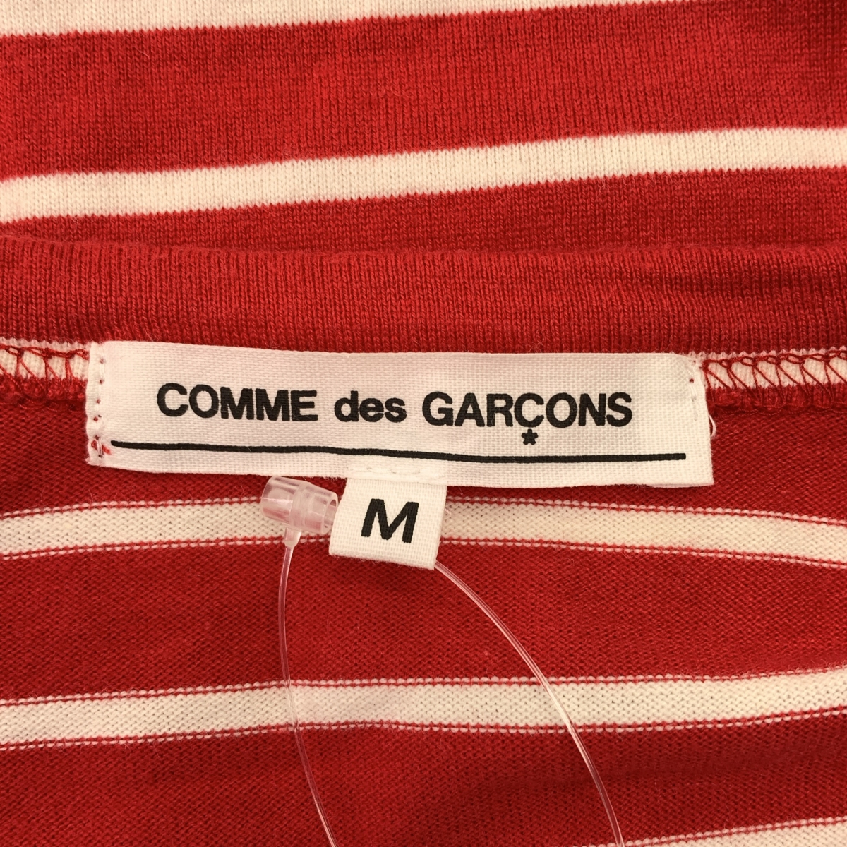 COMME des GARCONS / コムデギャルソン ボーダー ポケット切替 Tシャツ