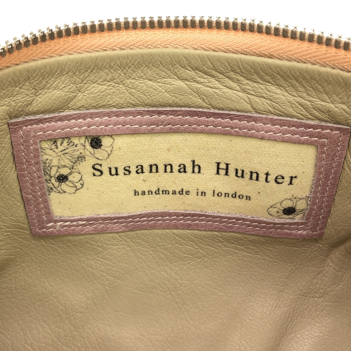 その他 レザー フラワー パッチ クラッチバッグ