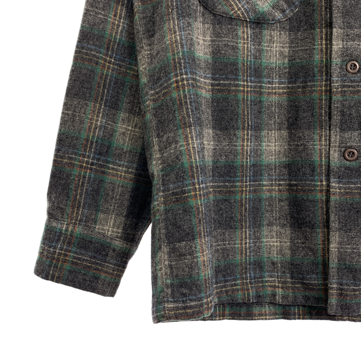 PENDLETON / ペンドルトン ウール チェック オープンカラーシャツ