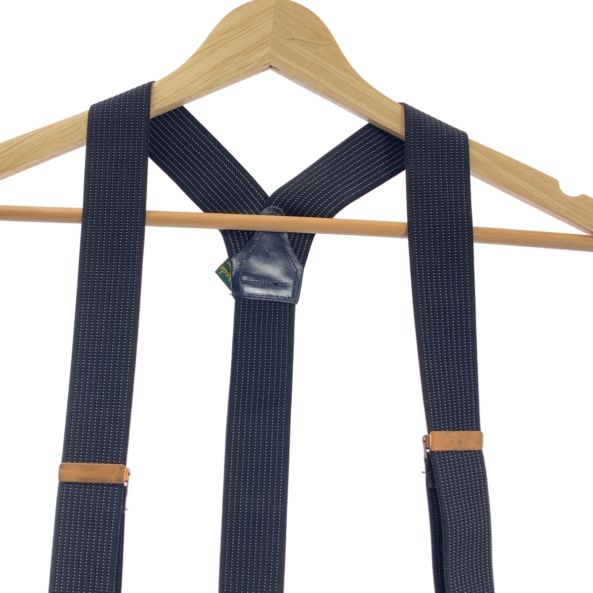 Paul Harnden / ポールハーデン suspender pants / レザー切替 サルペンダー ショートパンツ ショーツ