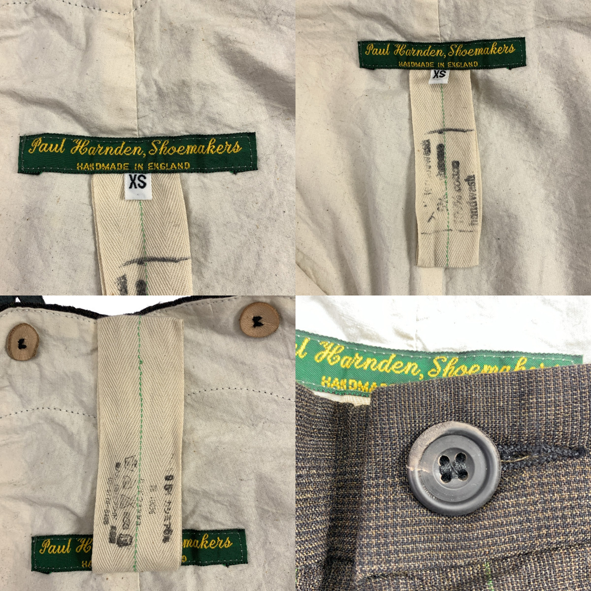 Paul Harnden / ポールハーデン suspender pants / レザー切替 サルペンダー ショートパンツ ショーツ