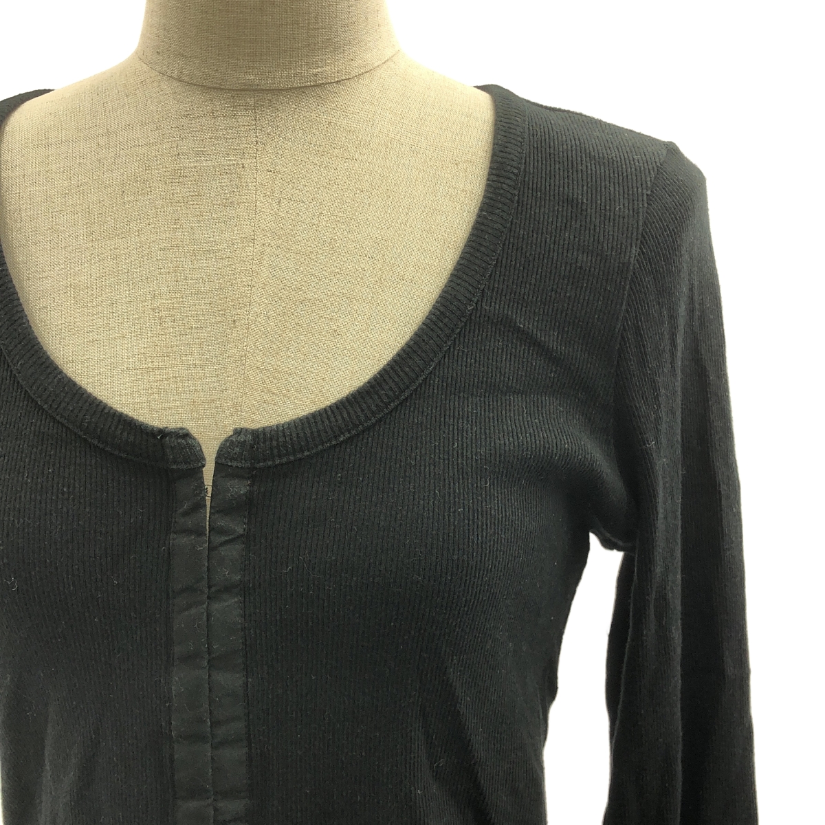 LIMI feu / リミフゥ コットン フック式 ロングスリーブ トップス