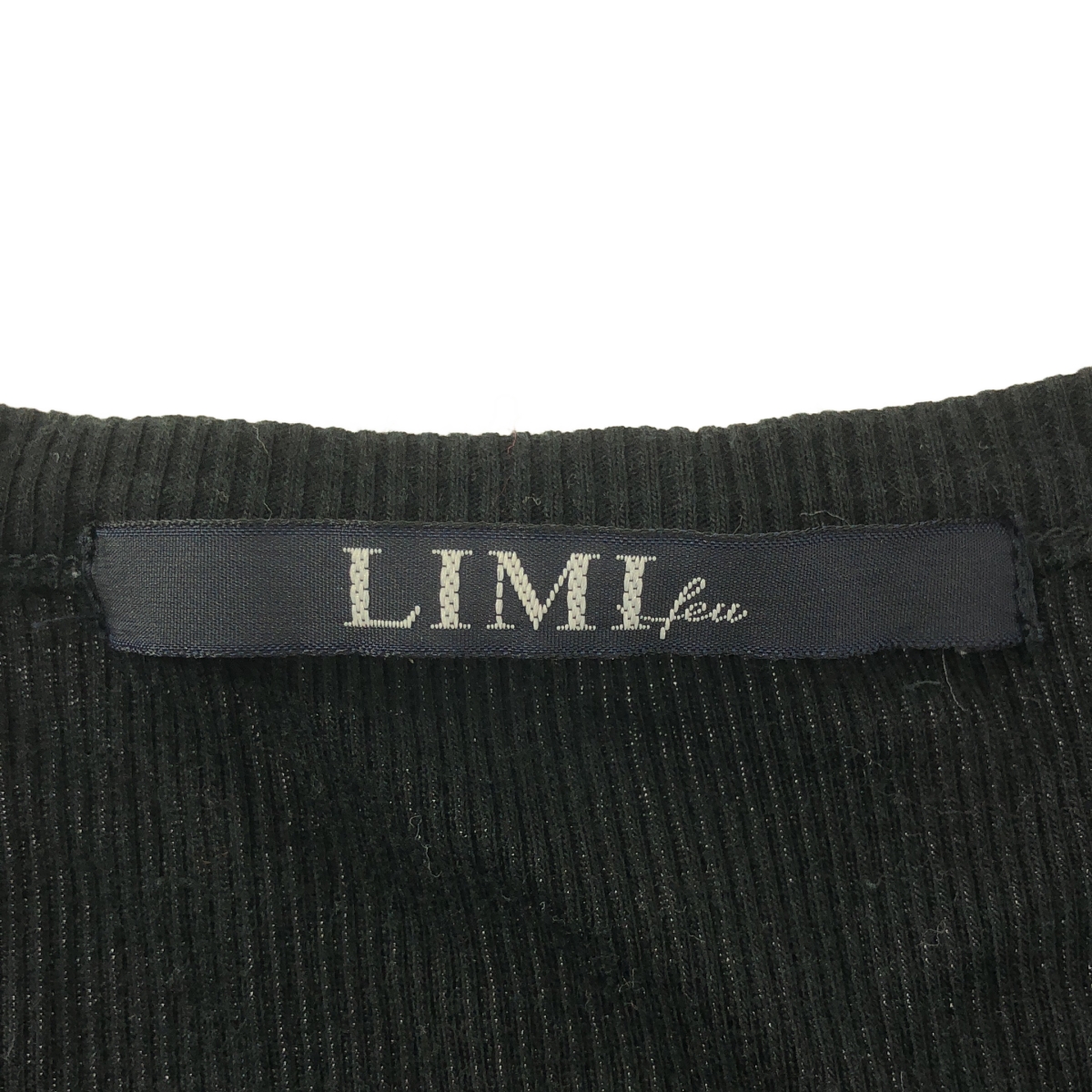 LIMI feu / リミフゥ コットン フック式 ロングスリーブ トップス