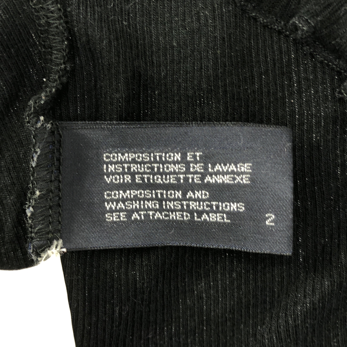 LIMI feu / リミフゥ コットン フック式 ロングスリーブ トップス