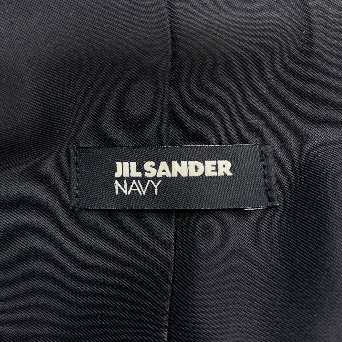 JIL SANDER NAVY / ジルサンダーネイビー ロング チェスターコート