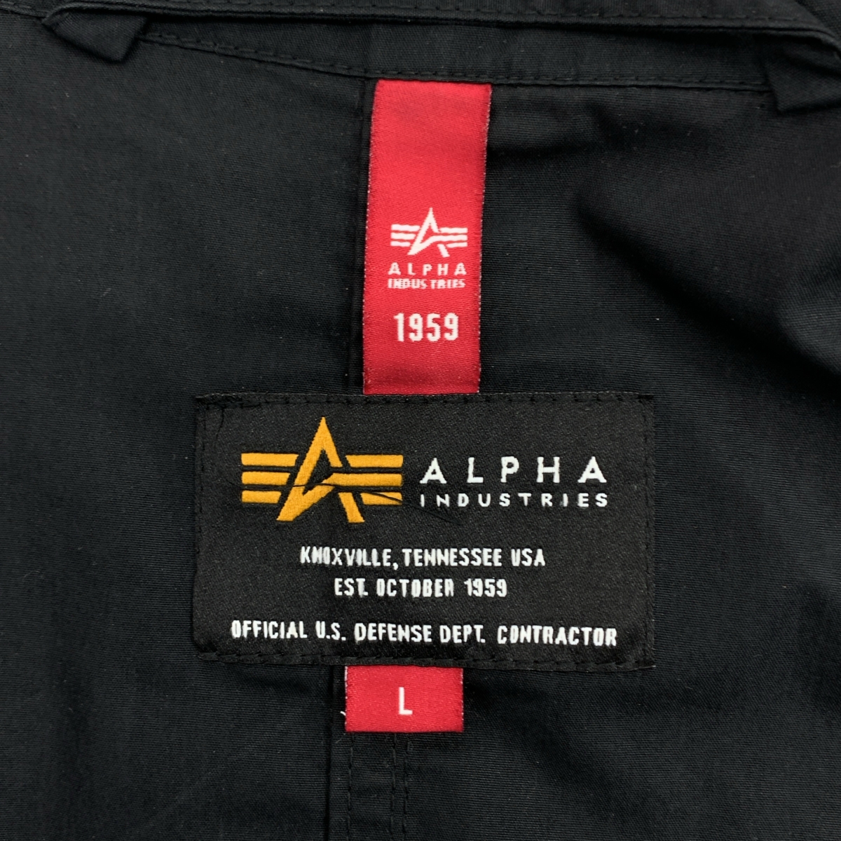 ALPHA INDUSTRIES / アルファインダストリーズ ドローストリング ミリタリー モッズコート