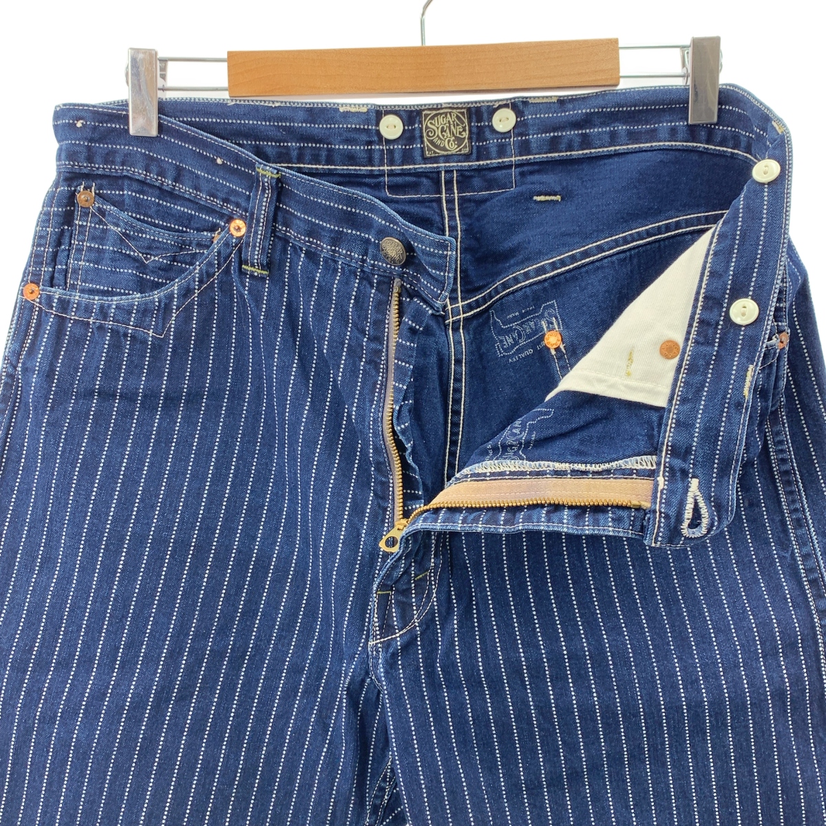 SUGAR CANE / シュガーケーン lot 054 / ウォバッシュ ワイド ショートパンツ ショーツ