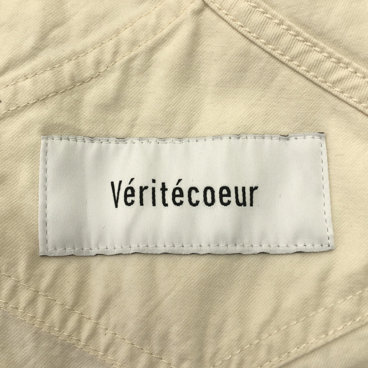 veritecoeur / ヴェリテクール デニム オーバーオール パンツ