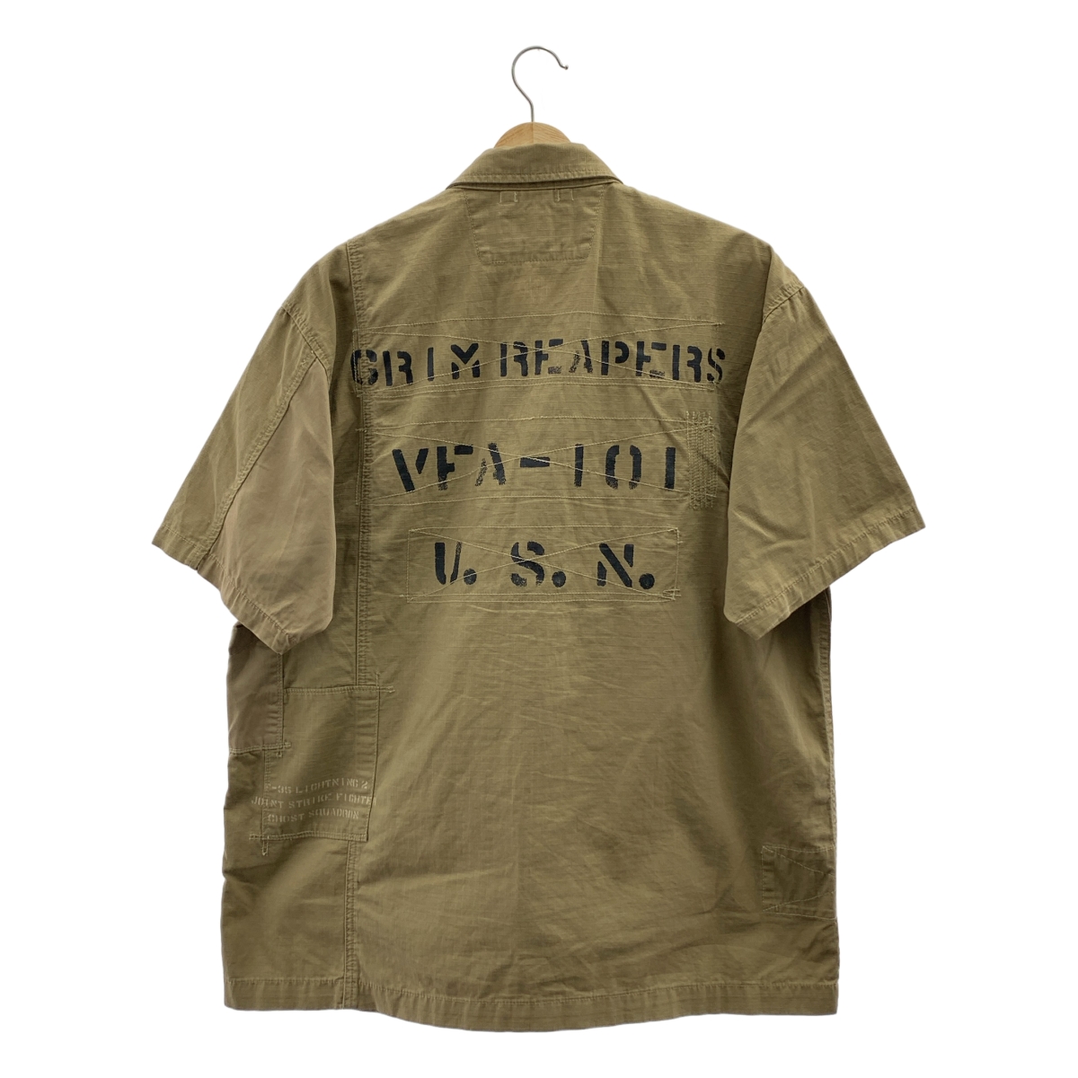 AVIREX / アヴィレックス リメイク ミリタリー シャツ