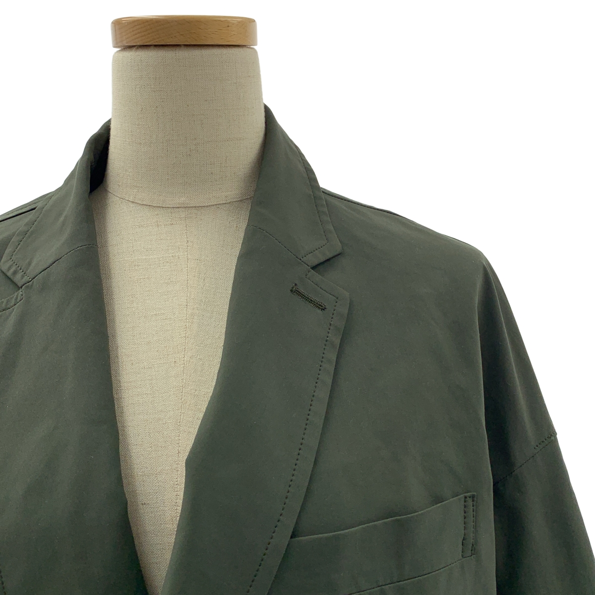 THE RERACS / ザリラクス LOOSE CHESTERFIELD COAT / オーバーシルエット シングル コート