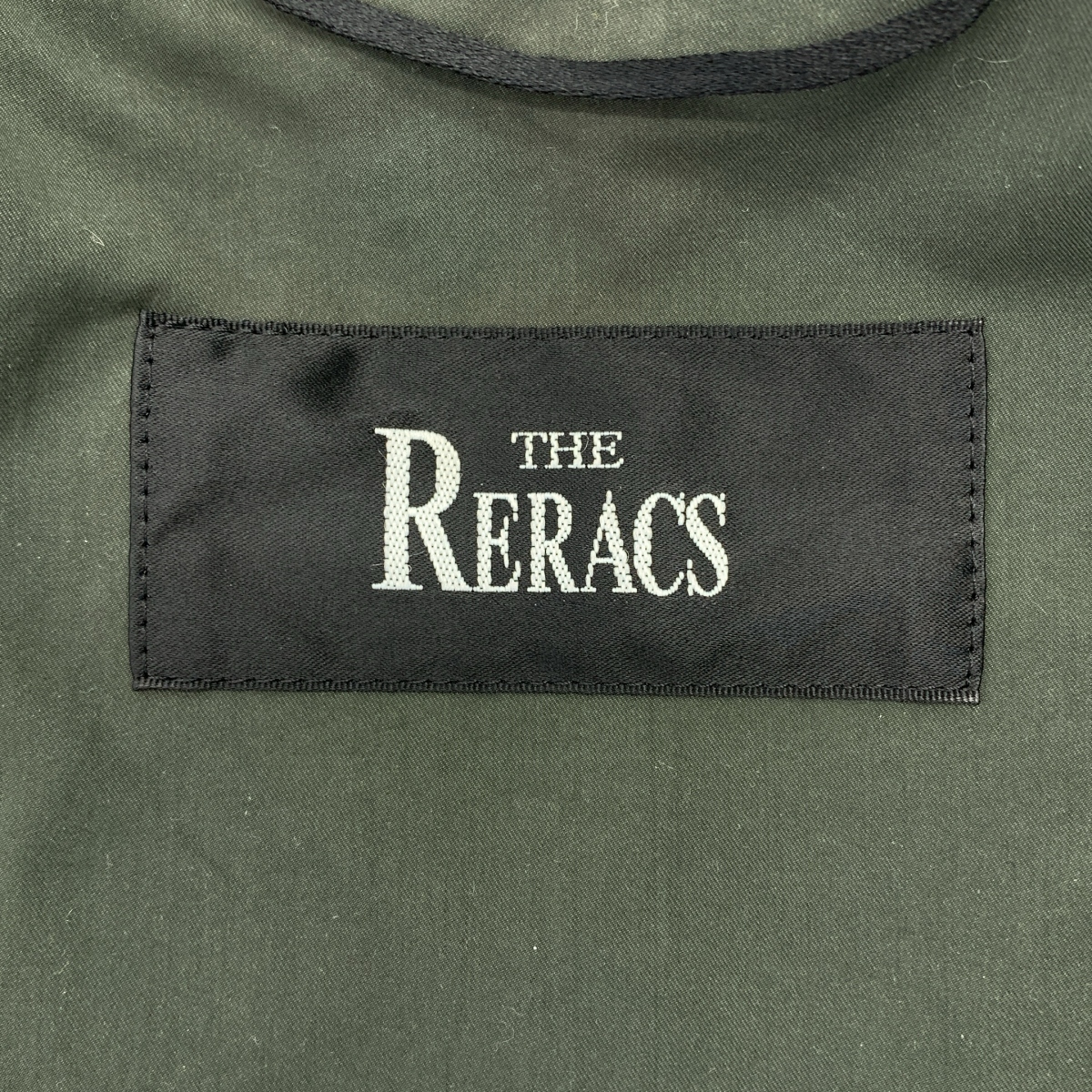 THE RERACS / ザリラクス LOOSE CHESTERFIELD COAT / オーバーシルエット シングル コート