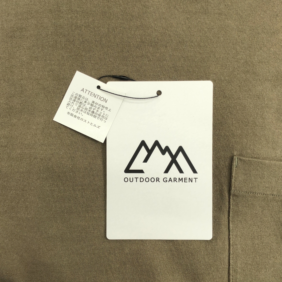 その他 SLOW DRY POCKET TEE / スロウ ドライ ポケットTシャツ