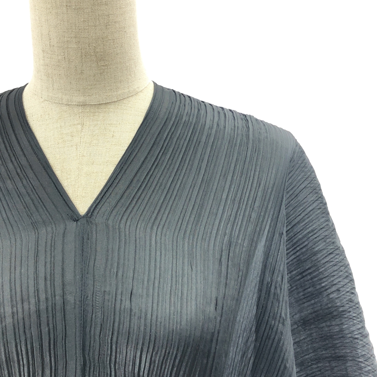 PLEATS PLEASE ISSEY MIYAKE / プリーツプリーズイッセイミヤケ 変形 オーバー ポンチョ ドレス ワンピース