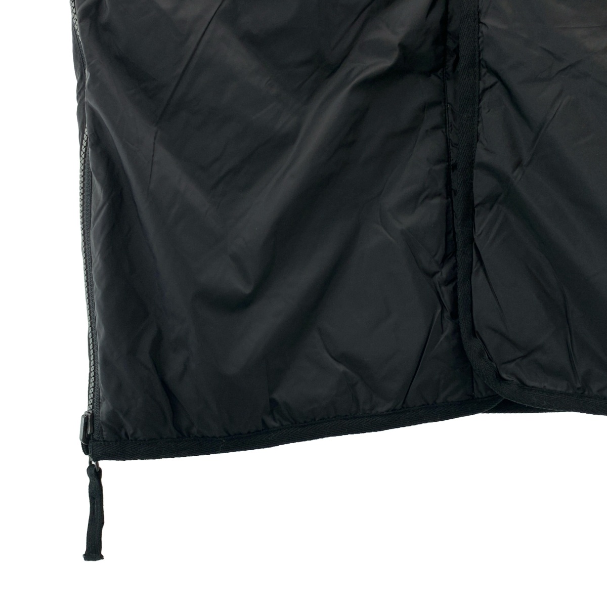 TAION / タイオン × BEAMS リバーシブル キルティング ノーカラー ダウンコート