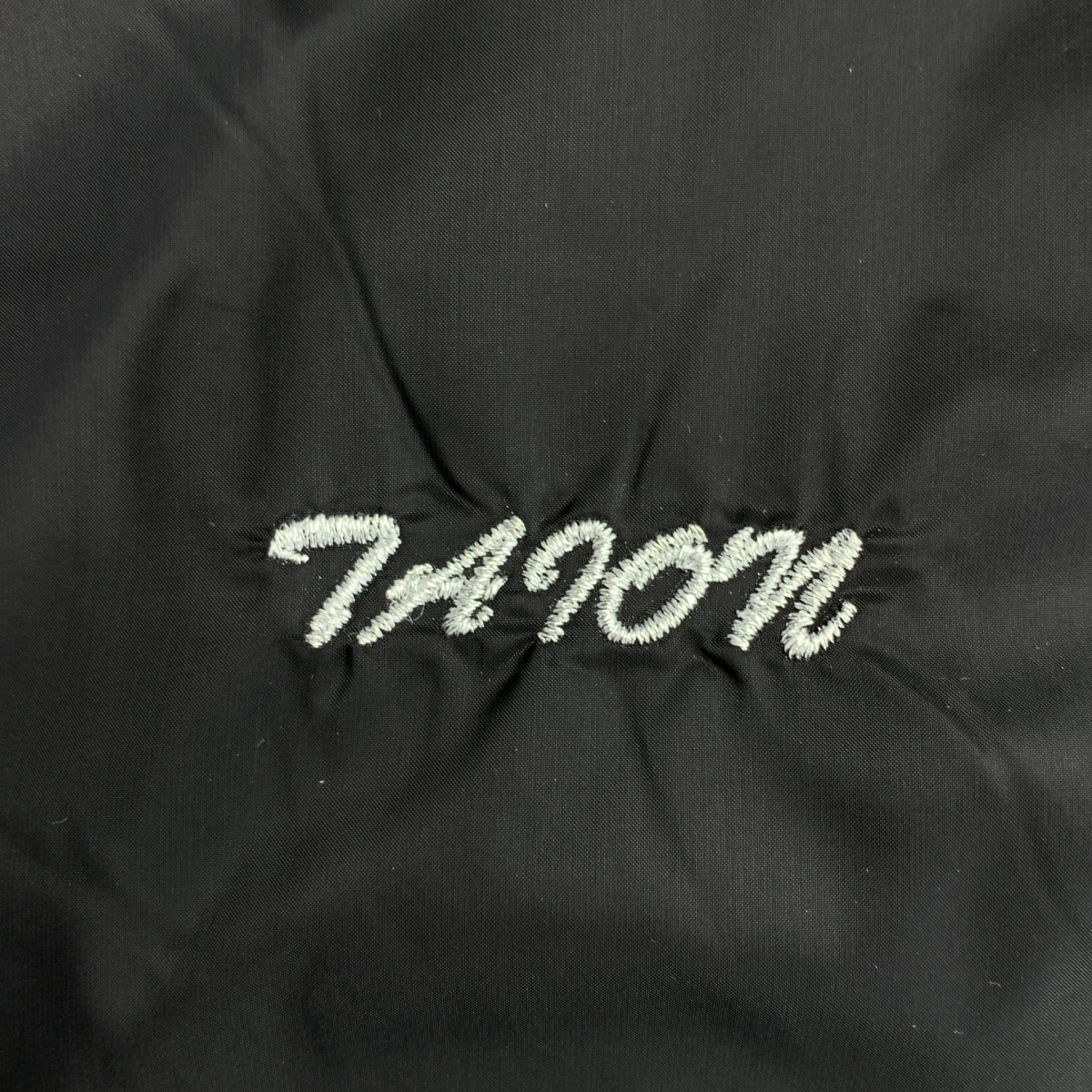 TAION / タイオン × BEAMS リバーシブル キルティング ノーカラー ダウンコート