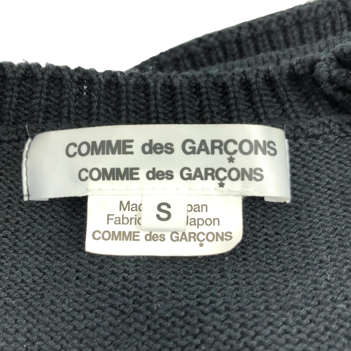 COMME des GARCONS COMME des GARCONS / コムコム コットン オーバーシルエット ニット セーター