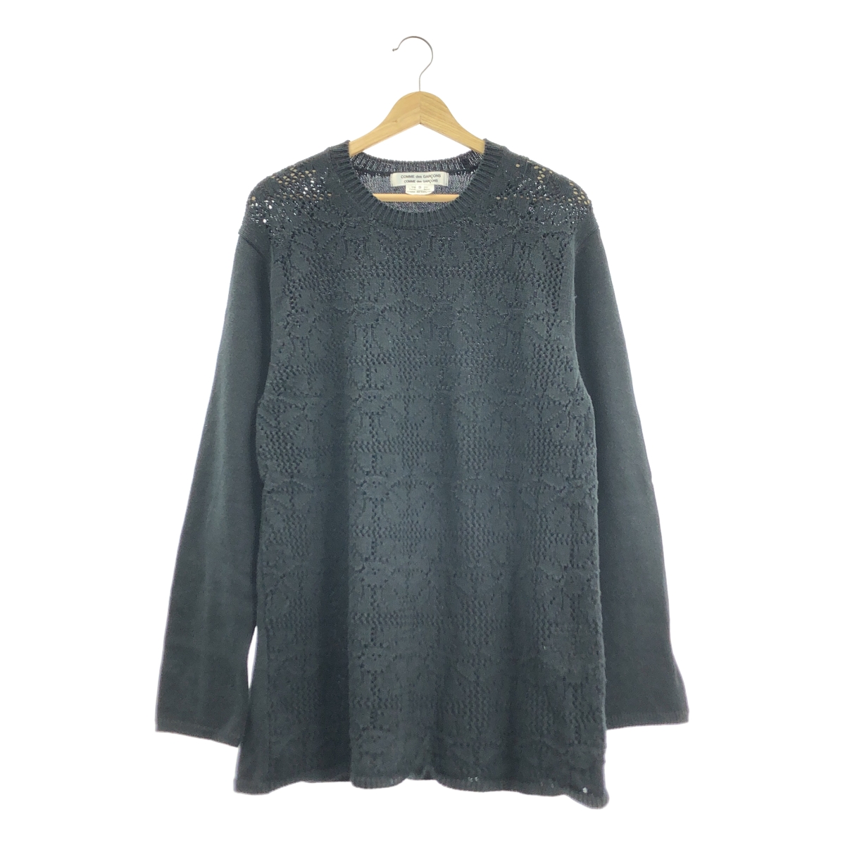 COMME des GARCONS COMME des GARCONS / コムコム コットン オーバーシルエット ニット セーター